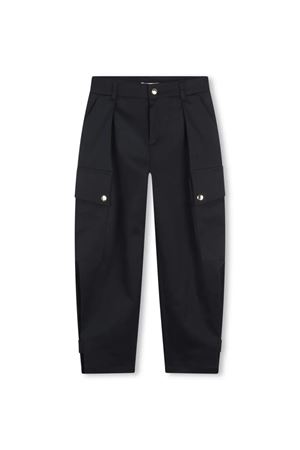 blue cotton trousers CHLOE' KIDS | C20381859